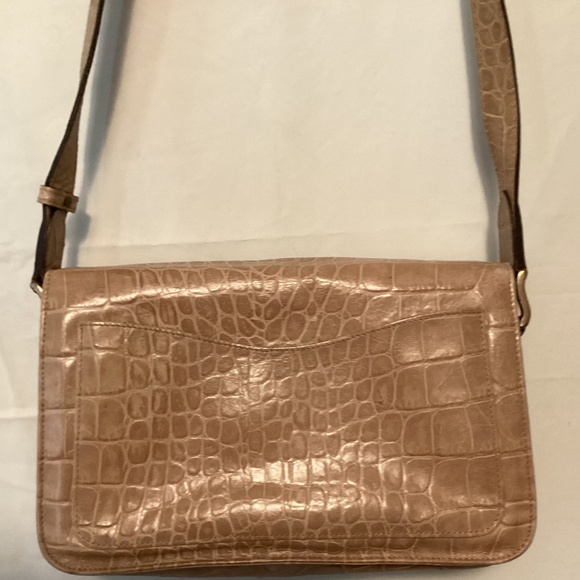 MULBERRY CROC EMBOSSED LEATHER MESSANGER BAG - Picture 8 of 16